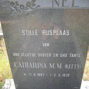 NEL Catharina M.M. 1897-1972
