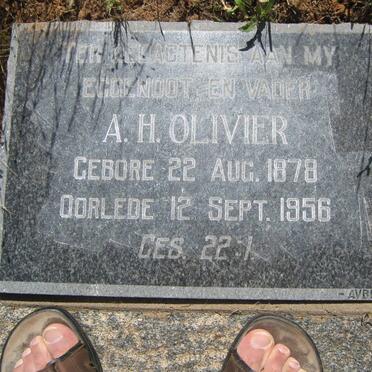 OLIVIER A.H. 1878-1956