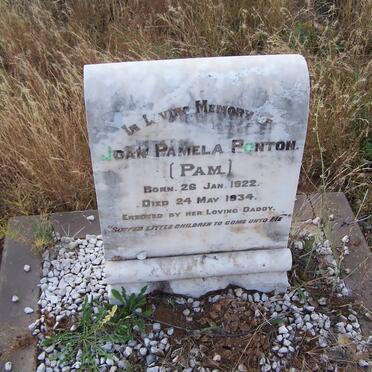 PONTON Joan Pamela 1922-1934