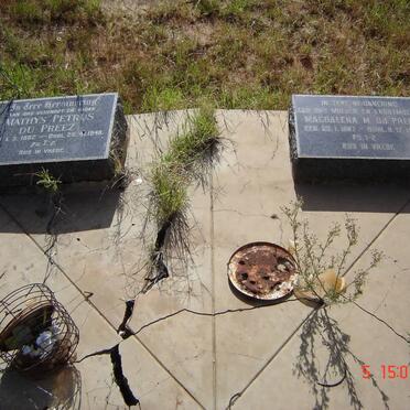 PREEZ Mathys Petrus, du 1882-1948 &amp; Magdalena M. 1887-1964