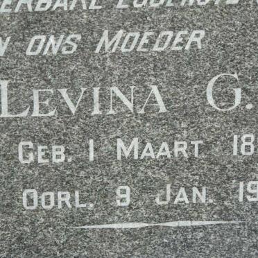 PLESSIS Roelof C., du 1895-1966 &amp; Levina G.F. 1896-1961