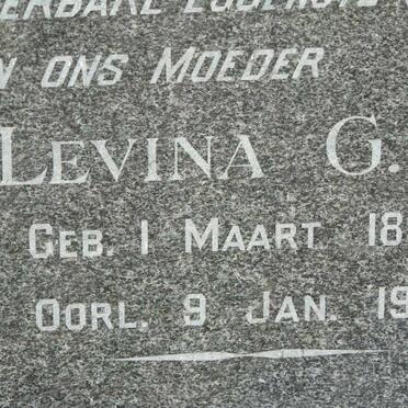 PLESSIS Roelof C., du 1895-1966 &amp; Levina G.F. 1896-1961