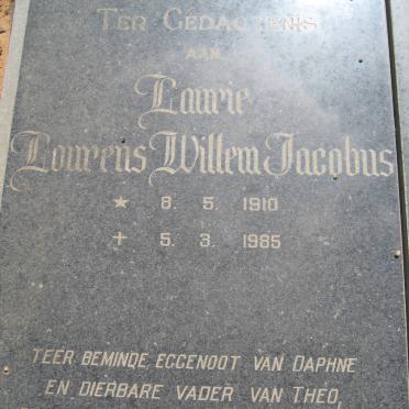 PIETERSE Lourens Willem Jacobus 1910-1985