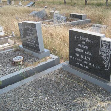 PLETZEN Emmanuel Andries, van 1883-1970 &amp; Susanna Maria 1889-1976