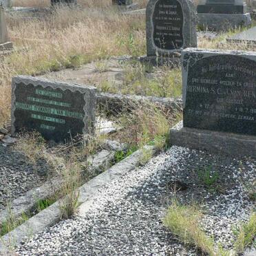 RENSBURG Johannes Hermanus J., van 1884-1945 &amp; Hermina S.C.J. COETZEE 1889-1964