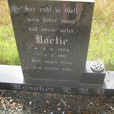 RASCHER H.R.B. 1924-1982