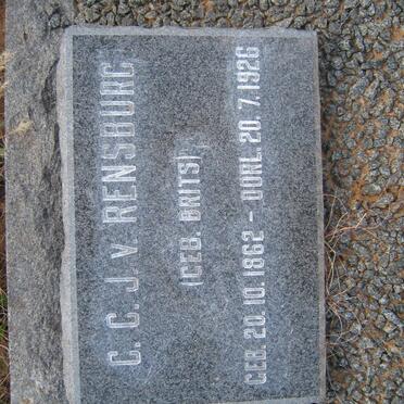 RENSBURG C.C.J., Janse van nee BRITS 1862-1926