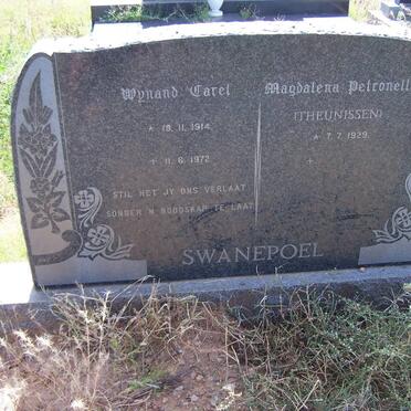 SWANEPOEL Wynand Carel 1914-1972 &amp; Magdalena Petronella THEUNISSEN 1929-