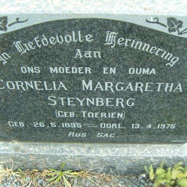 STEYNBERG Cornelia Margaretha nee TOERIEN 1895-1975