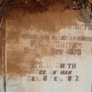 SMITH P.G.Z. 1870- &amp; E.S.D. SNYMAN 1877-