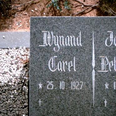 SCHOLTZ Wynand Carel 1927- &amp; Johanna Petronella 1931-