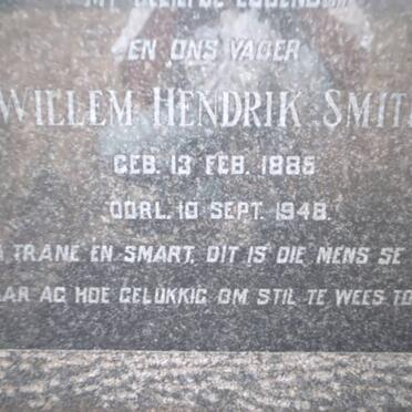 SMITH Willem Hendrik 1885-1948 &amp; Hester Maria LUBBE 1889-1964
