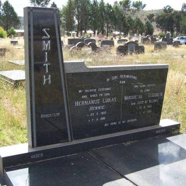 SMITH Hermanus Lukas 1903-1981 &amp; Margaretha Elizabeth de VILLIERS 1904-1983