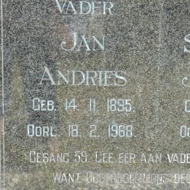 SMITH Jan Andries 1895-1968