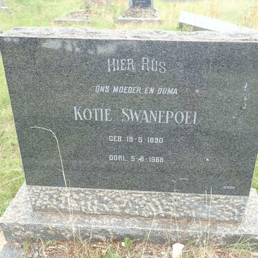 SWANEPOEL Kotie 1890-1968