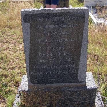 SNYMAN Petrus Arnoldus 1891-1948