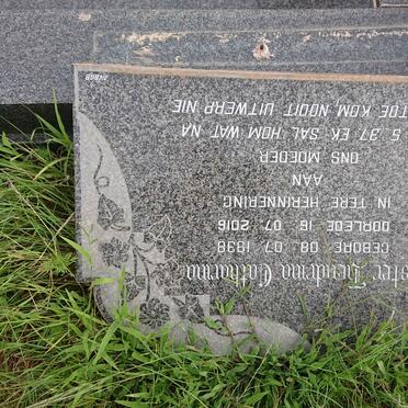 ? Hester Hendrina Catharina 1938-2016