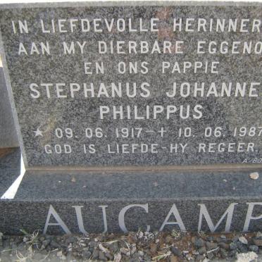 AUCAMP Stephanus Johannes Philippus 1917-1987