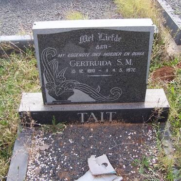 TAIT Gertruida S.M.1910-1972