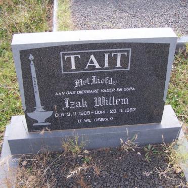 TAIT Izak Willem 1909-1982 &amp; Gertruida S.M. 1910-1972