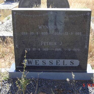 WESSELS Wynand J. 1899-1955 :: WESSELS Petrus J. 1905-1970