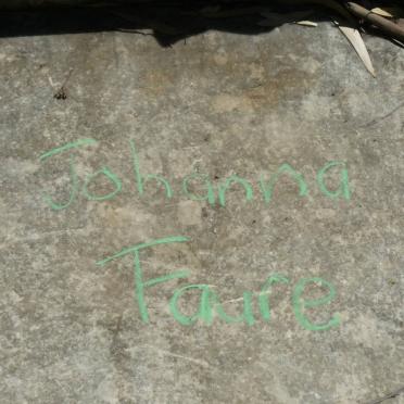 FAURE Johanna