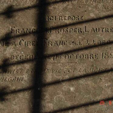 LAUTRE Francois Prosper 1818-1893