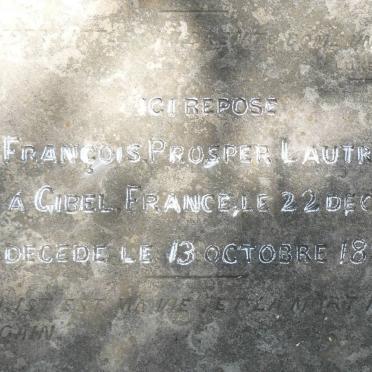 LAUTRE Francois Prosper 1818-1893
