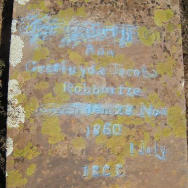 ROBBERTZE Gertruyda Jacoba 1860-1863