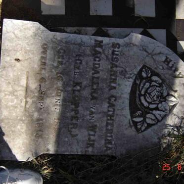 WIJK Susanna Catherina Magdalena, van nee KLOPPER 1857-1913