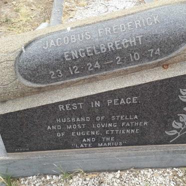 ENGELBRECHT Jacobus Frederick 1924-1974