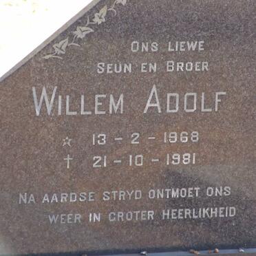 BASSON Willem Adolf 1968-1981