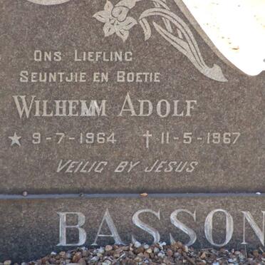 BASSON Wilhelm Adolf 1964-1967