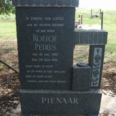 PIENAAR Roelof Petrus 1883-1955