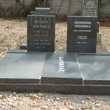 CLAASSEN Petrus Jacobus 1909-1984 &amp; Georgina Fredrika DANHAUSER 1907-1998