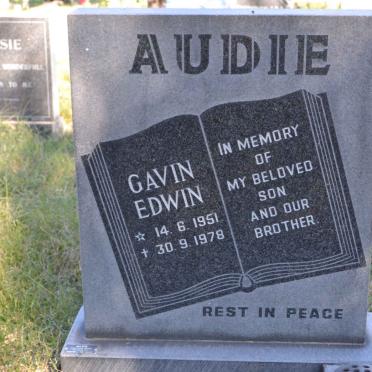 AUDIE Gavin Edwin 1951-1978