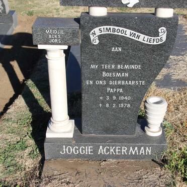 ACKERMAN Joggie 1940-1978