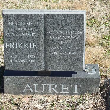 AURET Frikkie 1926-2001
