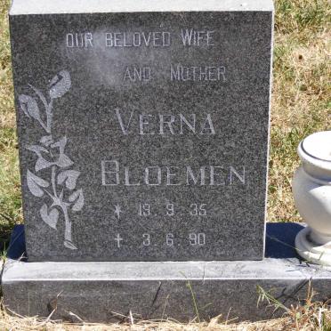BLOEMEN Verna 1935-1990