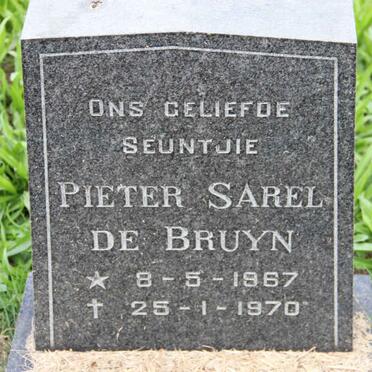 BRUYN Pieter Sarel, de 1967-1970