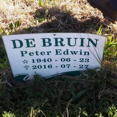 BRUIN Peter Edwin, de 1940-2016