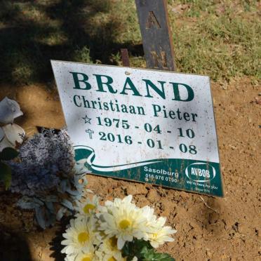 BRAND Christiaan Pieter 1975-2016