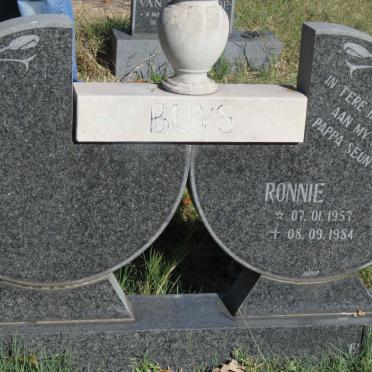 BUYS Ronnie 1957-1984