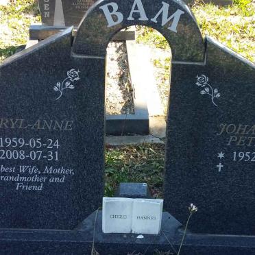 BAM Johannes Petrus 1952- &amp; Cheryl-Anne 1959-2008