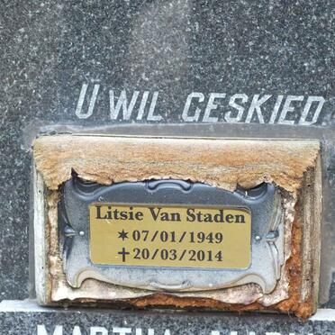 BASSON Deon 1914-1972 &amp; Martha Maria 1920-2014 :: STADEN Litsie, van 1949-2014
