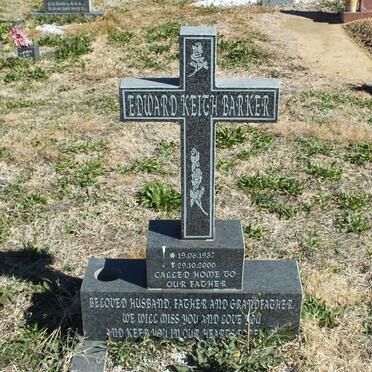BARKER Edward Keith 1937-2000