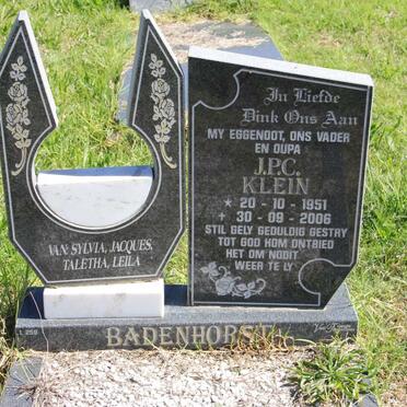 BADENHORST J.P.C. 1951-2006