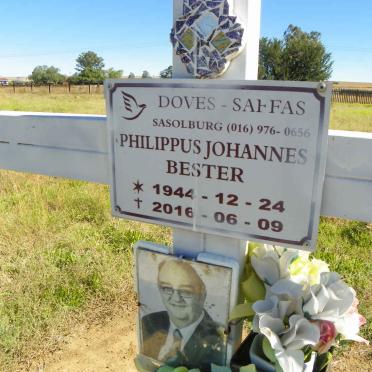 BESTER Philippus Johannes 1944-2016