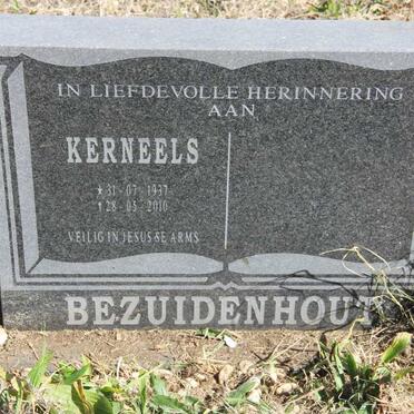 BEZUIDENHOUT Kerneels 1937-2010