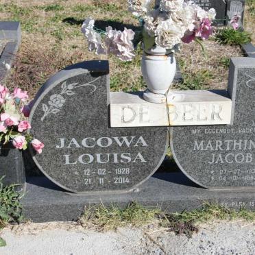 BEER Marthinus Jacob, de 1933-1993 &amp; Jacowa Louisa 1928-2014
